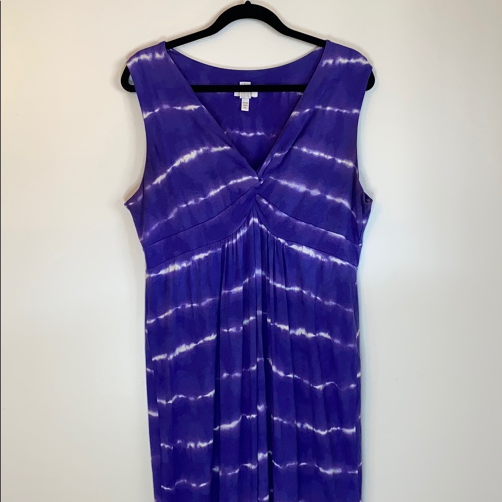 Chico’s Tie Dye Maxi Dress